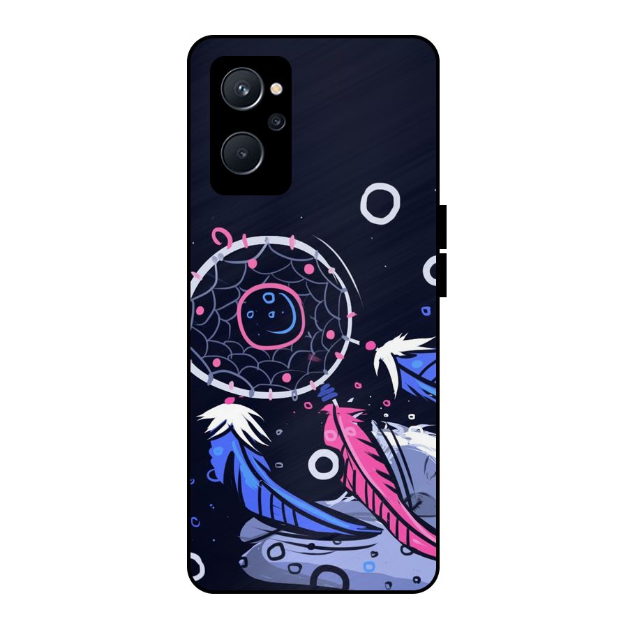 Dream Catcher Minimal Metal Back Case for Realme 9i 5G