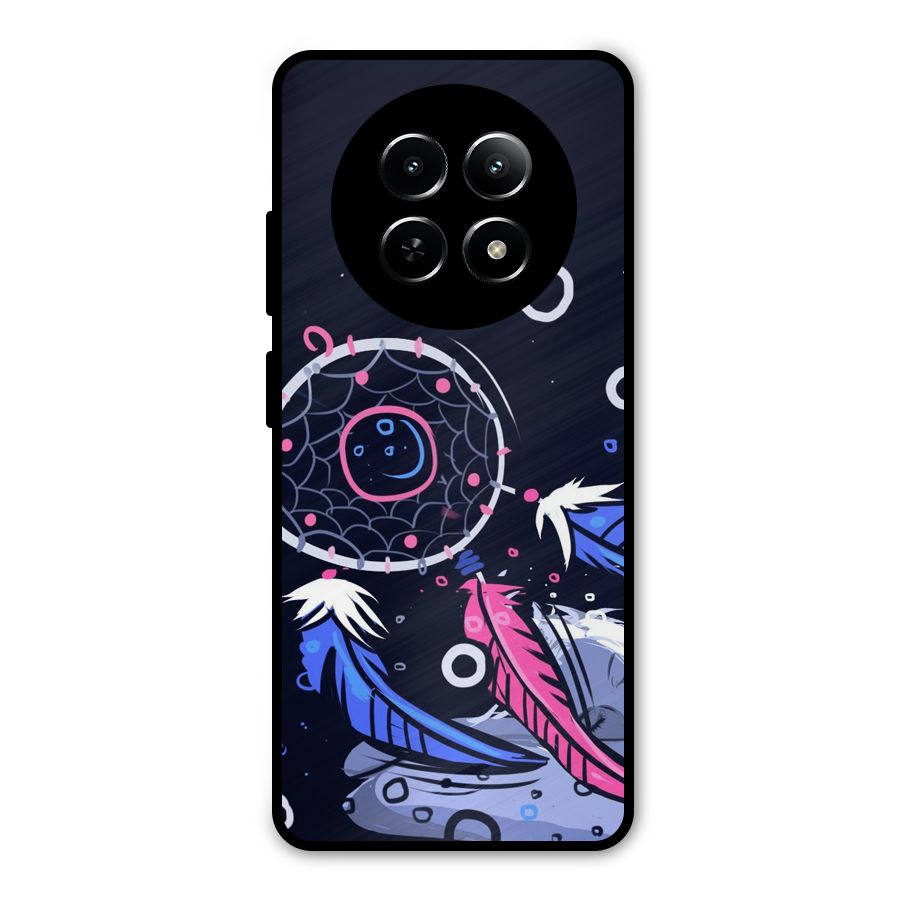 Dream Catcher Minimal Metal Back Case for Realme Narzo N65