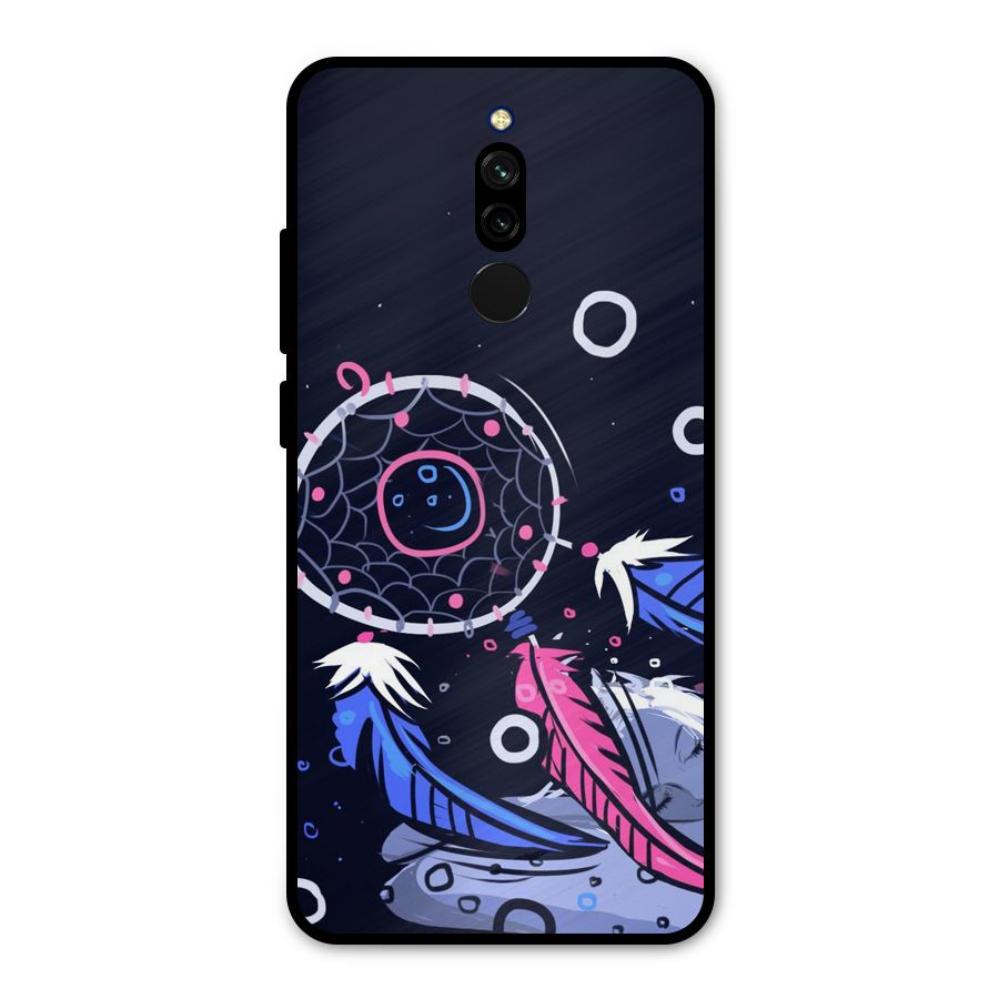 Dream Catcher Minimal Metal Back Case for Redmi 8