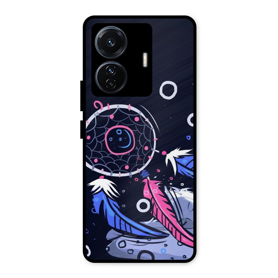 Dream Catcher Minimal Metal Back Case for Vivo T1 Pro