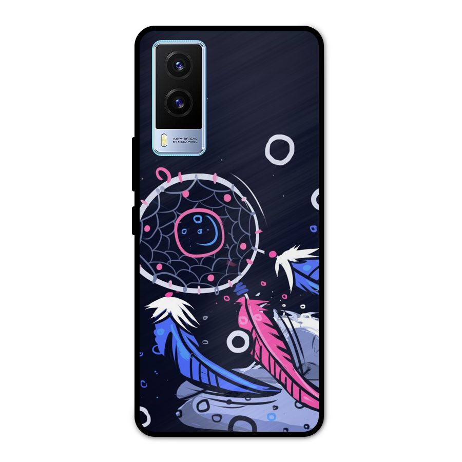 Dream Catcher Minimal Metal Back Case for Vivo V21e 5G