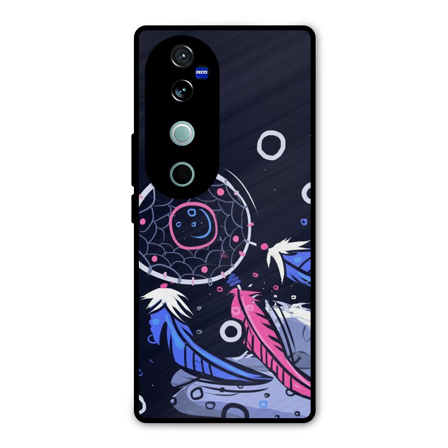 Dream Catcher Minimal Metal Back Case for Vivo V40