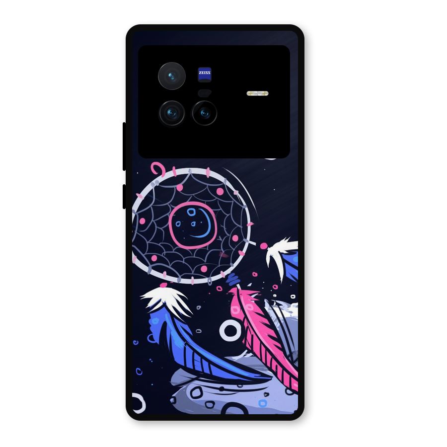 Dream Catcher Minimal Metal Back Case for Vivo X80