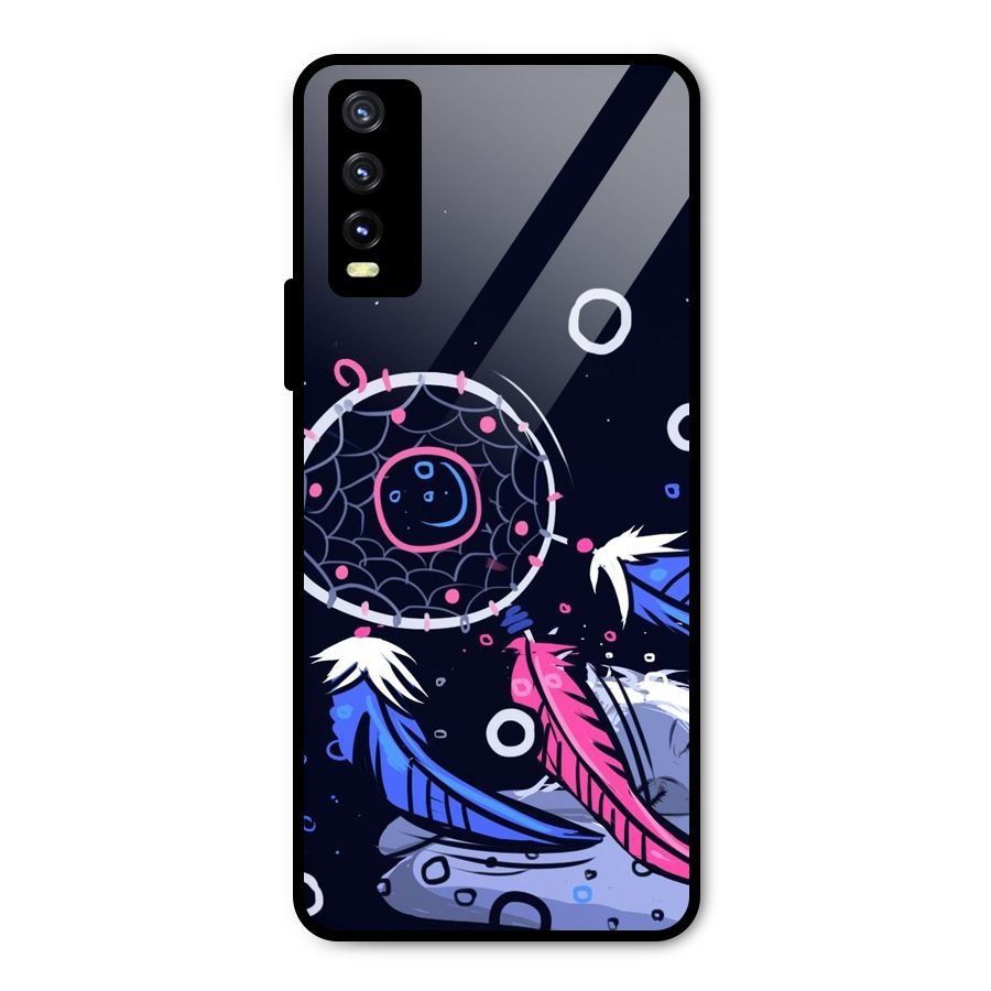Dream Catcher Minimal Metal Back Case for Vivo Y20g