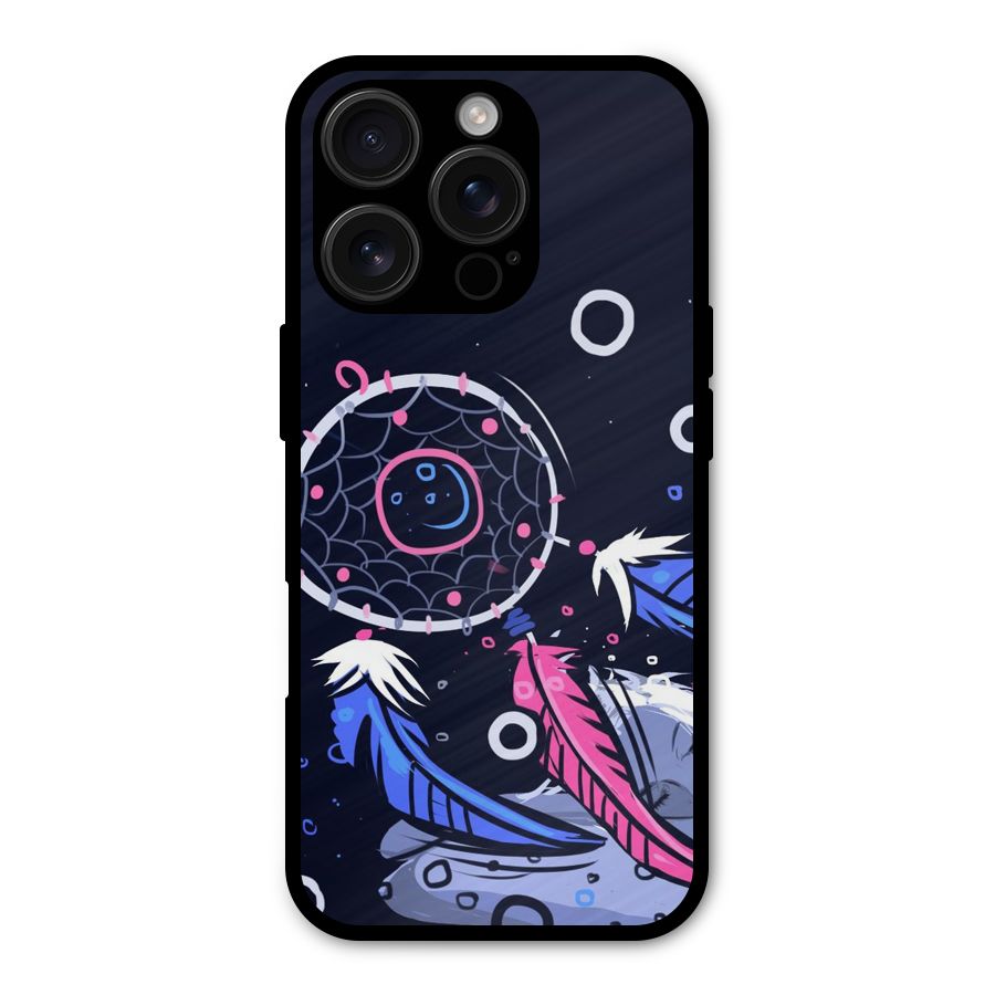 Dream Catcher Minimal Metal Back Case for iPhone 16 Pro