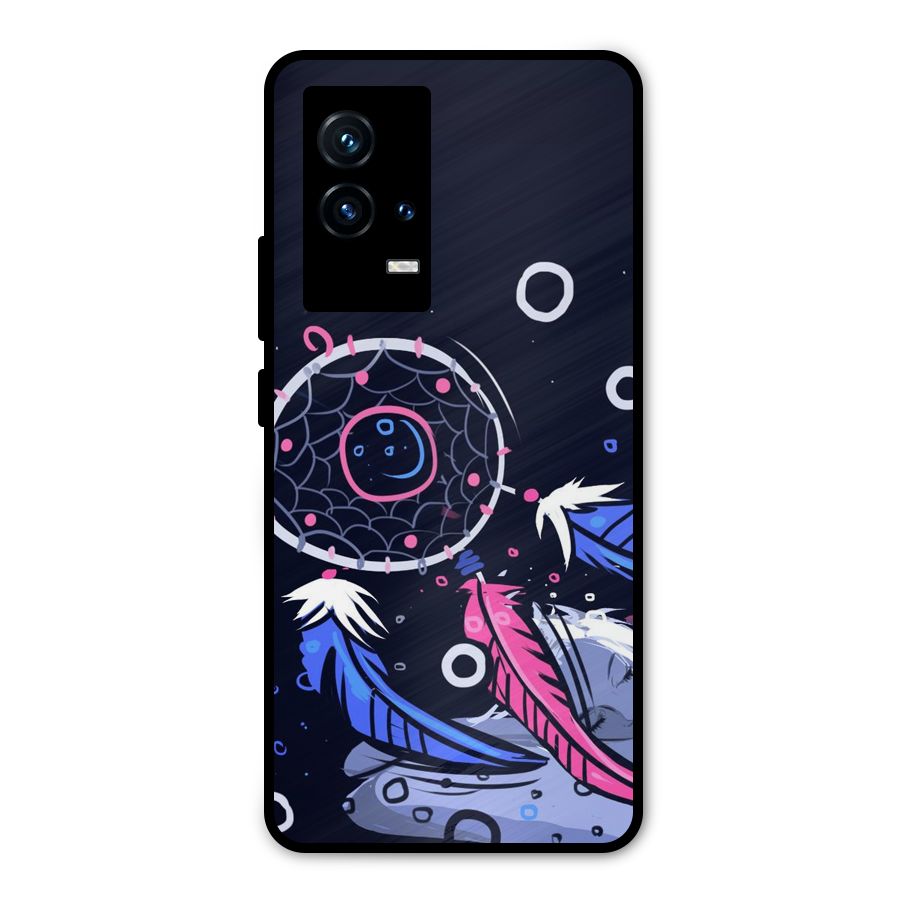 Dream Catcher Minimal Metal Back Case for iQOO 9 5G