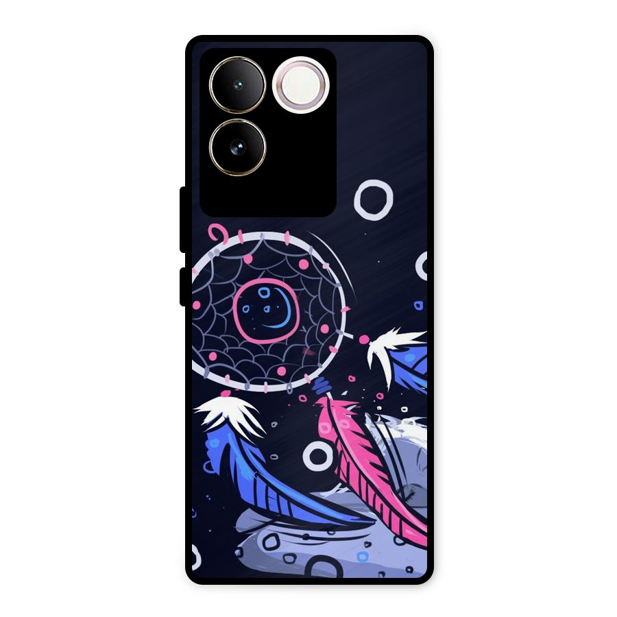 Dream Catcher Minimal Metal Back Case for iQOO Z7 Pro