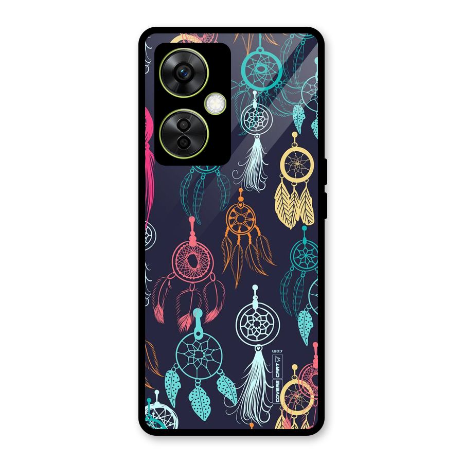 Dream Catcher Pattern Glass Back Case for OnePlus Nord CE 3 Lite