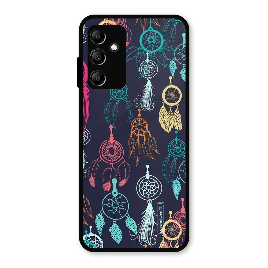 Dream Catcher Pattern Metal Back Case for Galaxy A14 5G