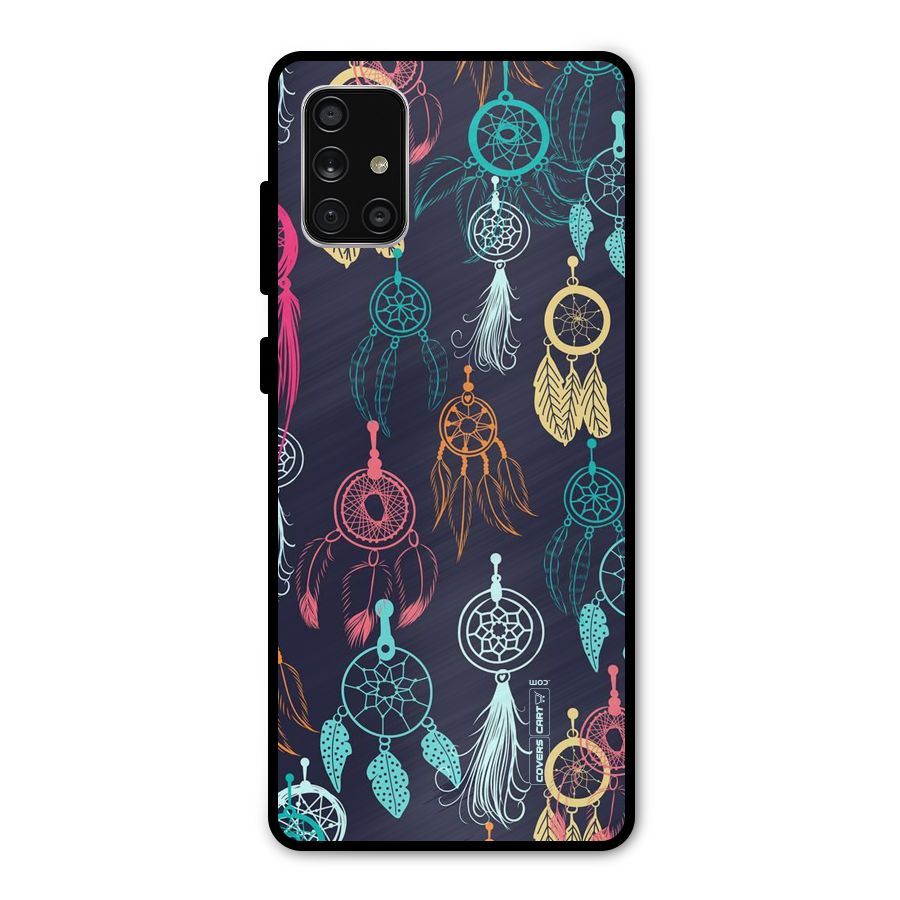 Dream Catcher Pattern Metal Back Case for Galaxy A71