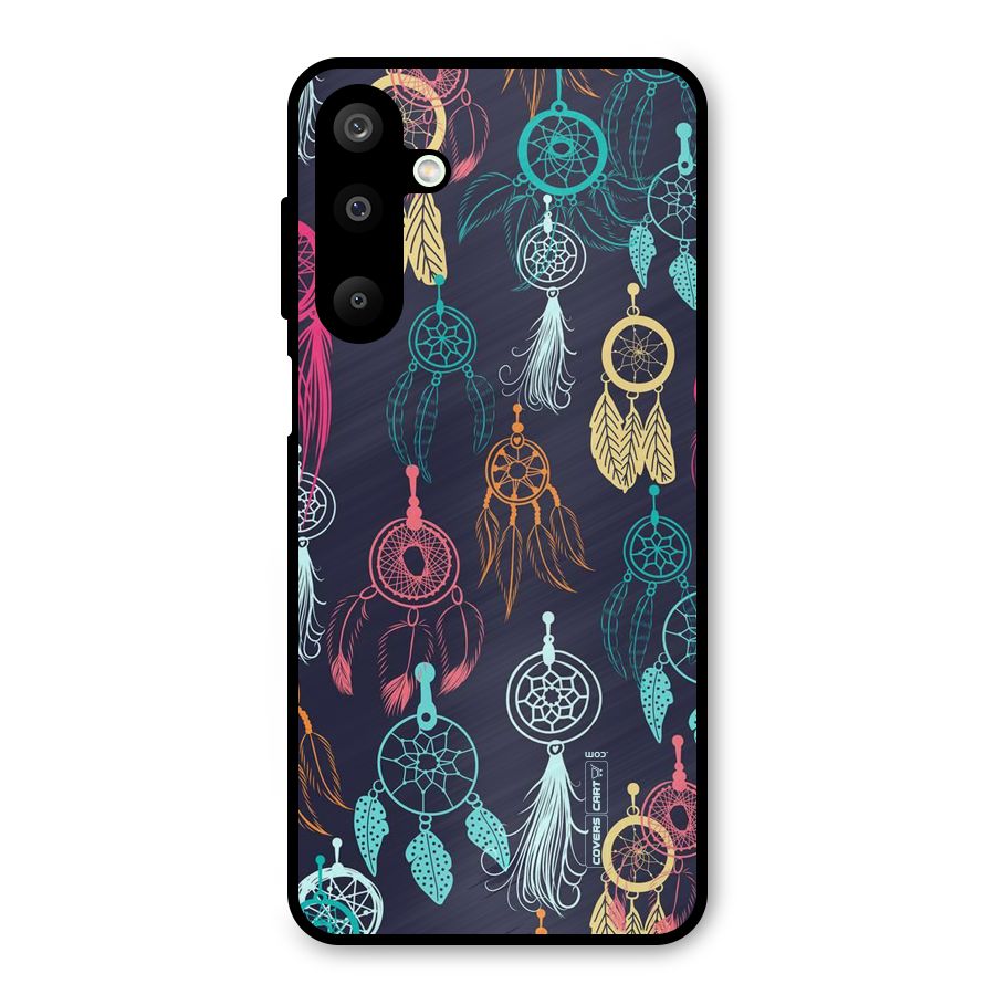 Dream Catcher Pattern Metal Back Case for Galaxy M16
