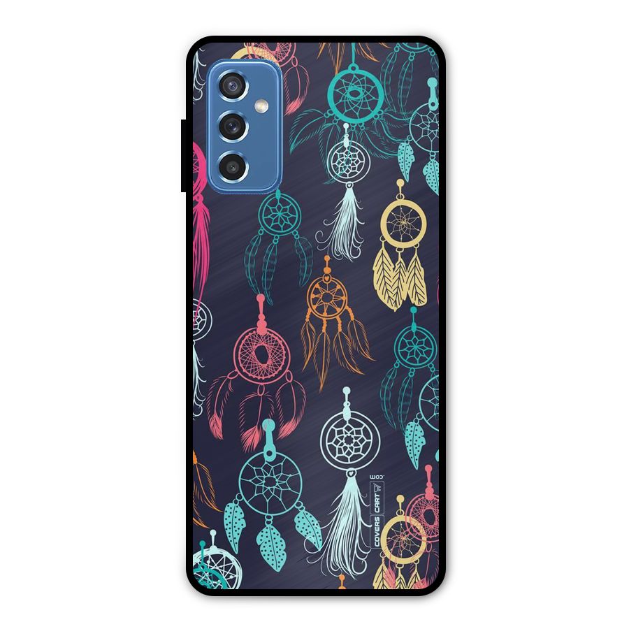 Dream Catcher Pattern Metal Back Case for Galaxy M52 5G