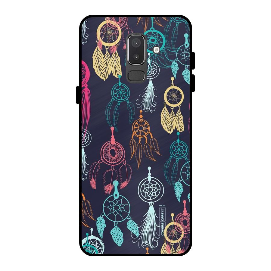 Dream Catcher Pattern Metal Back Case for Galaxy On8 (2018)
