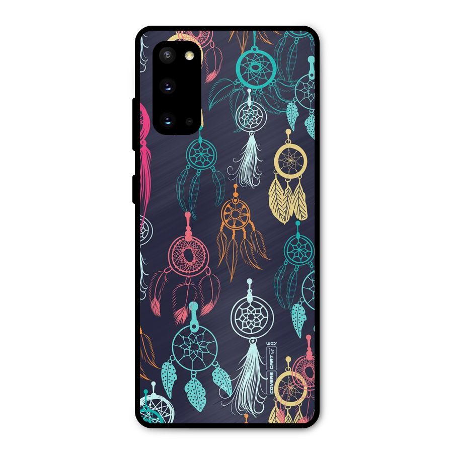 Dream Catcher Pattern Metal Back Case for Galaxy S20