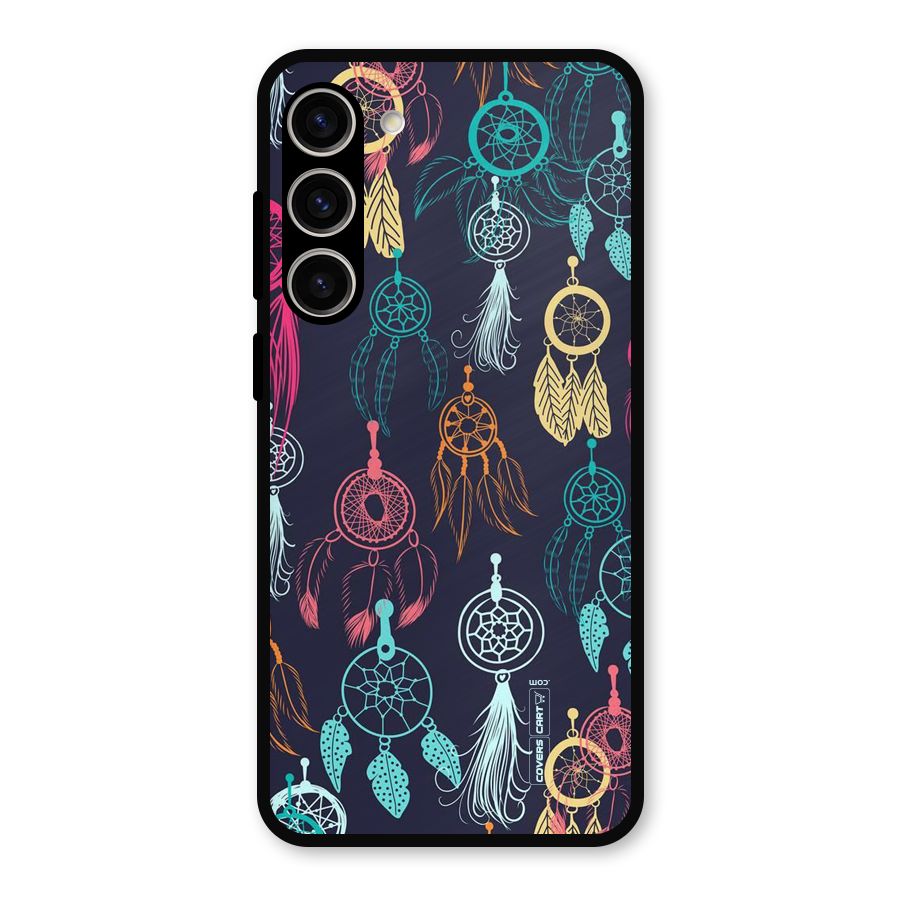 Dream Catcher Pattern Metal Back Case for Galaxy S23 Plus