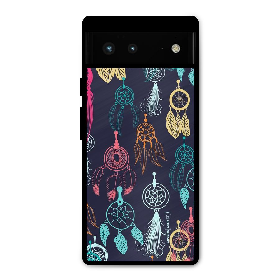 Dream Catcher Pattern Metal Back Case for Google Pixel 6