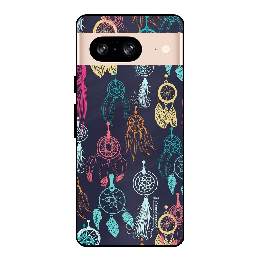 Dream Catcher Pattern Metal Back Case for Google Pixel 8
