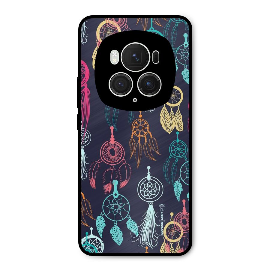Dream Catcher Pattern Metal Back Case for Honor Magic6 Pro