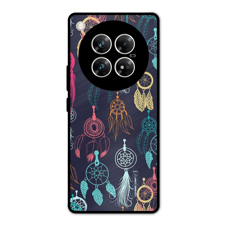 Dream Catcher Pattern Metal Back Case for Infinix Zero 40 5G