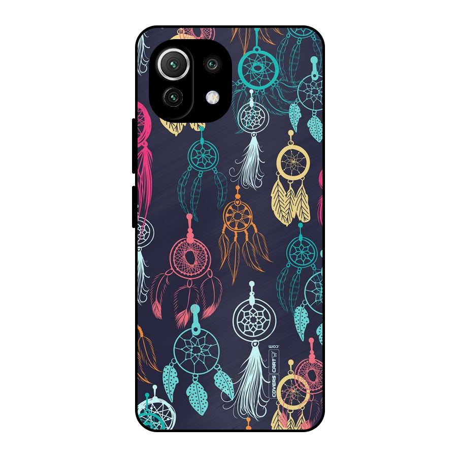 Dream Catcher Pattern Metal Back Case for Mi 11 Lite NE 5G