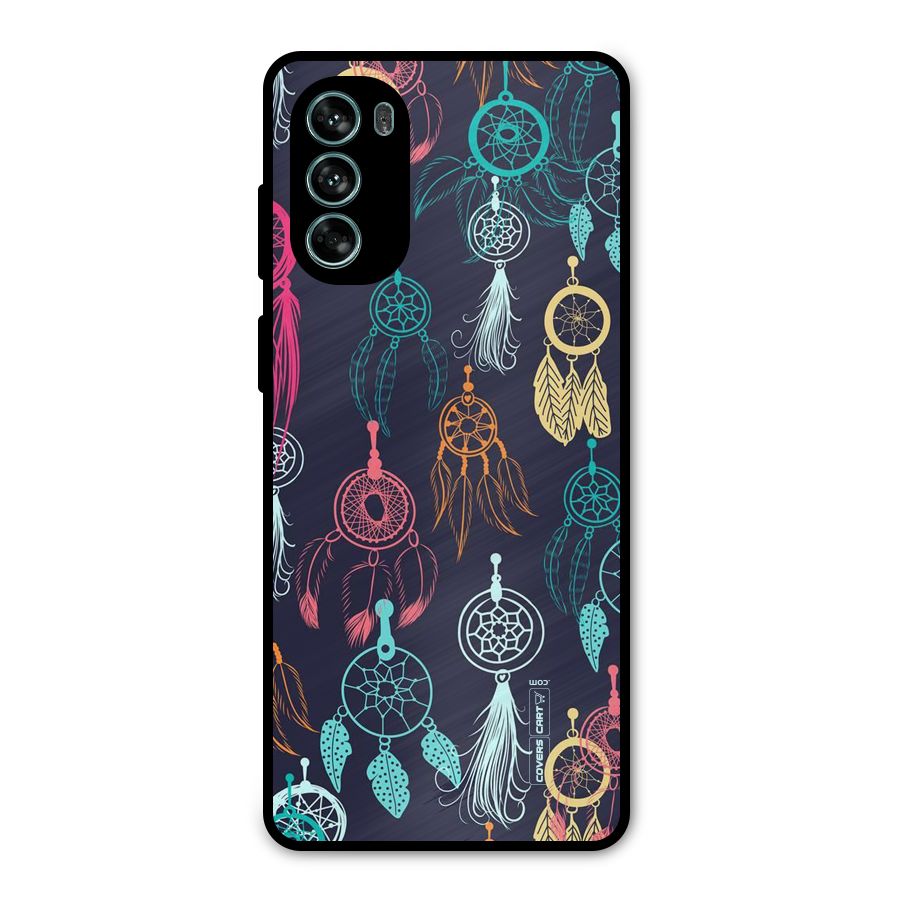 Dream Catcher Pattern Metal Back Case for Moto G62