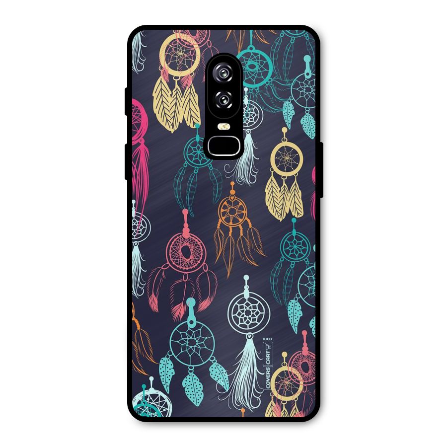 Dream Catcher Pattern Metal Back Case for OnePlus 6