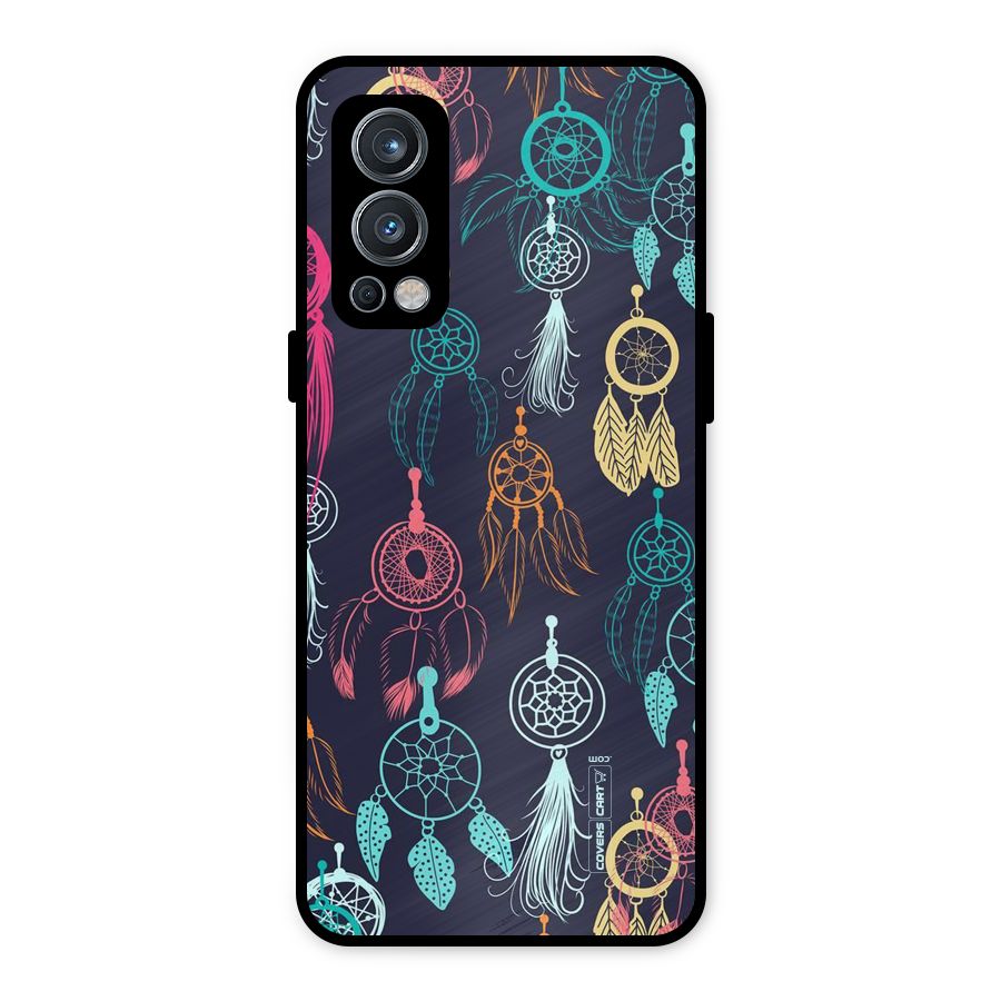 Dream Catcher Pattern Metal Back Case for OnePlus Nord 2 5G