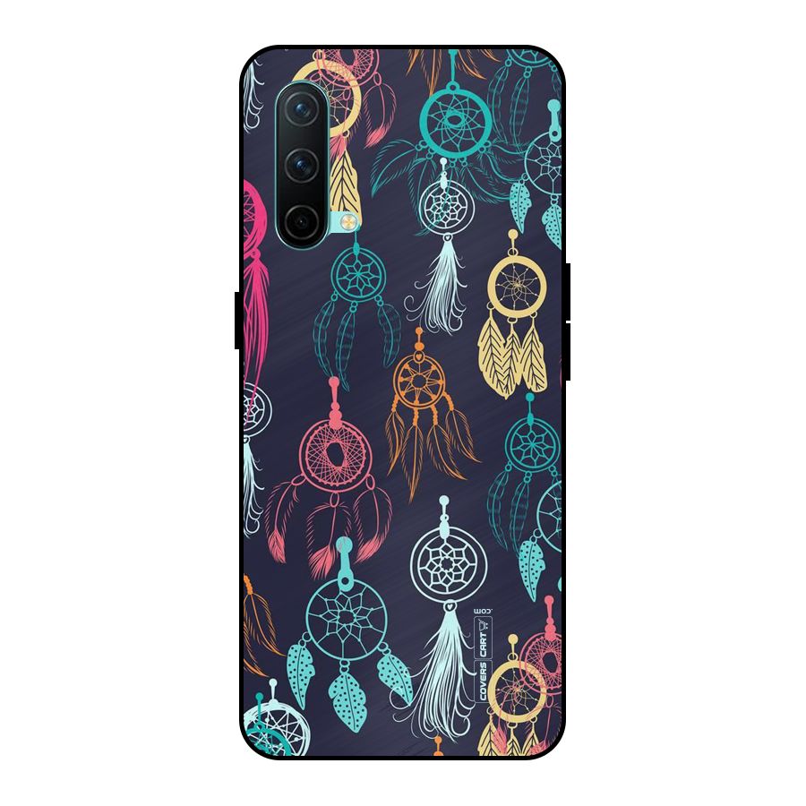 Dream Catcher Pattern Metal Back Case for OnePlus Nord CE 5G