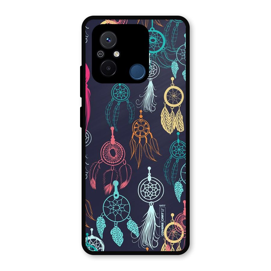 Dream Catcher Pattern Metal Back Case for Poco C55