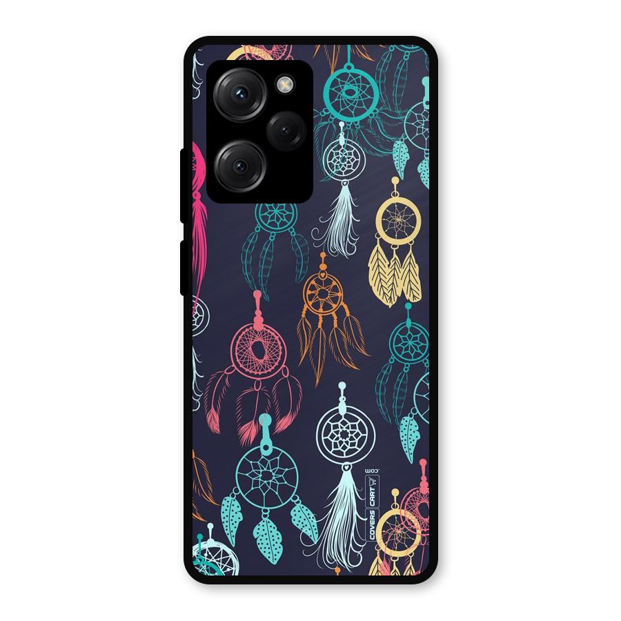 Dream Catcher Pattern Metal Back Case for Poco X5 Pro