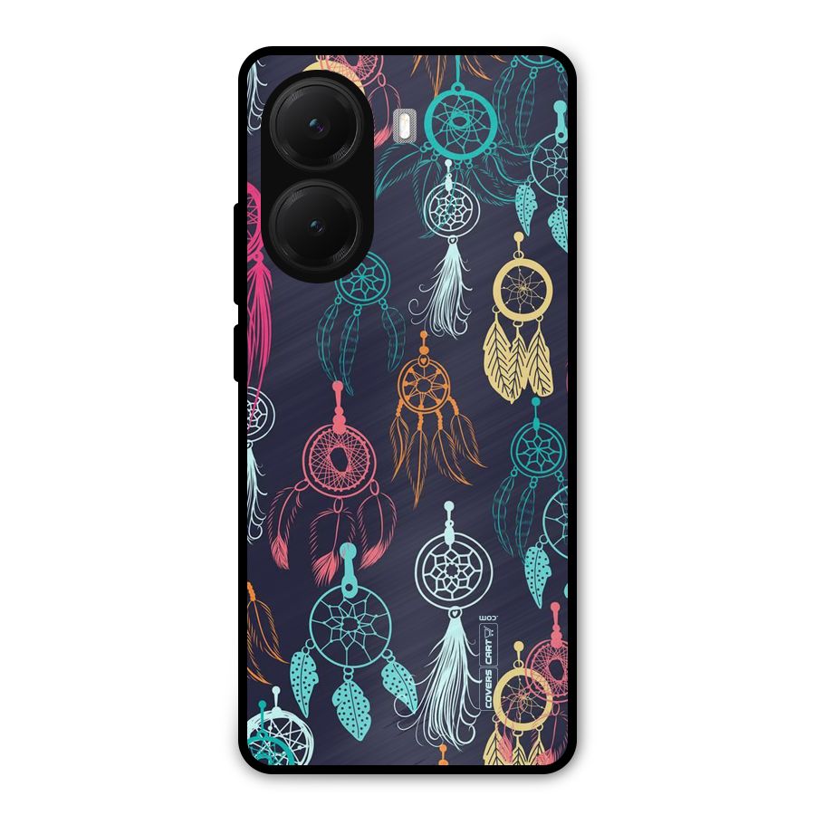 Dream Catcher Pattern Metal Back Case for Poco X7 Pro