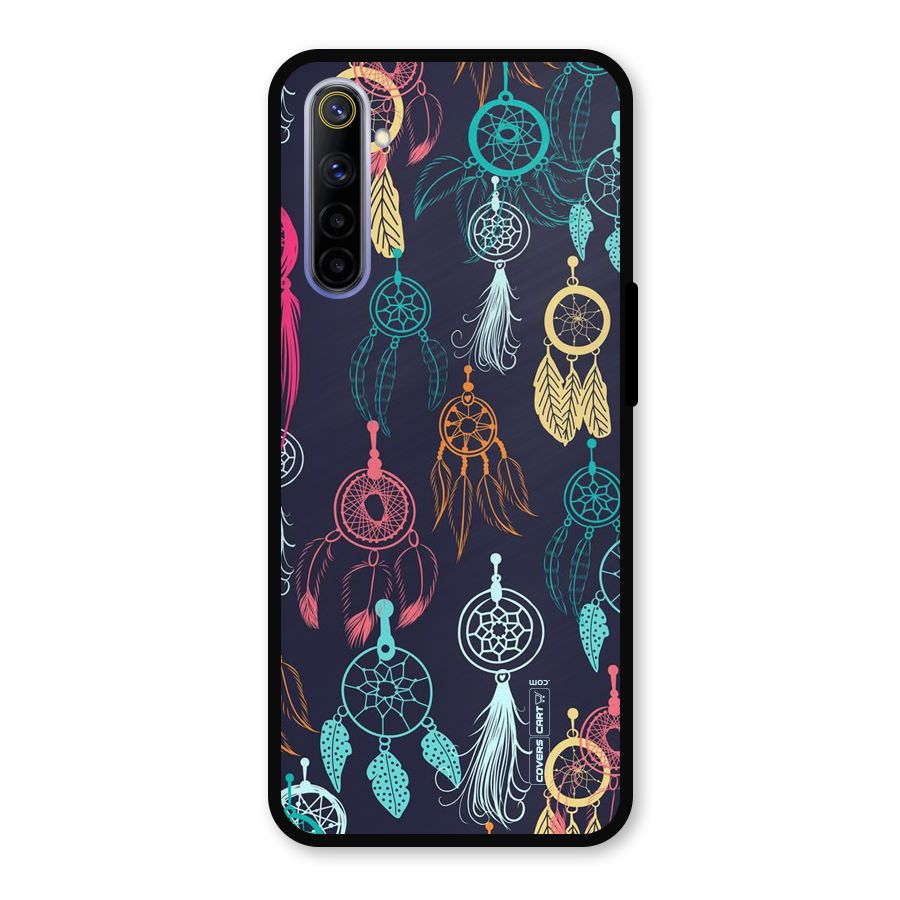 Dream Catcher Pattern Metal Back Case for Realme 6i