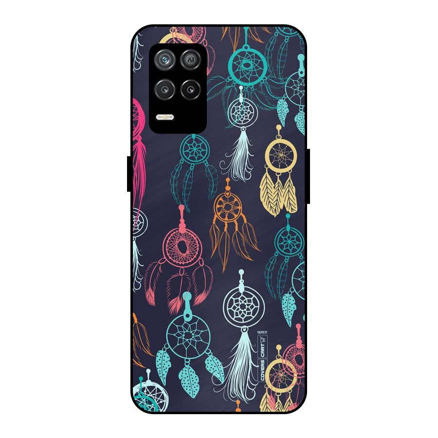 Dream Catcher Pattern Metal Back Case for Realme 9 5G