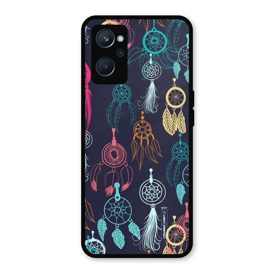 Dream Catcher Pattern Metal Back Case for Realme 9i