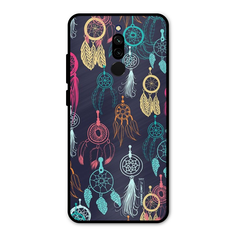 Dream Catcher Pattern Metal Back Case for Redmi 8