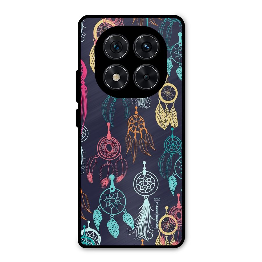 Dream Catcher Pattern Metal Back Case for Redmi Note 14 Pro 5G
