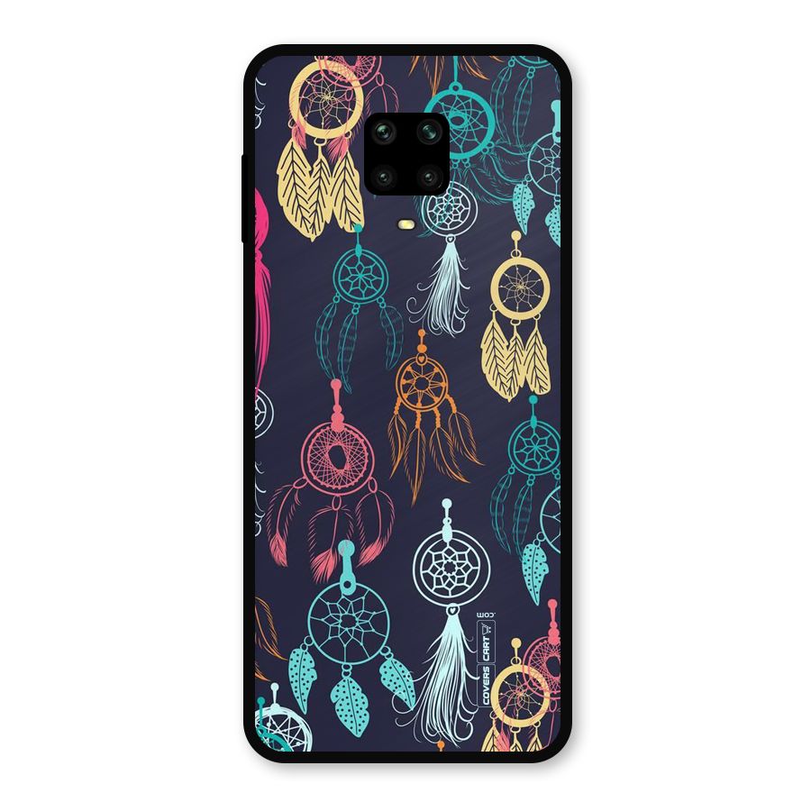 Dream Catcher Pattern Metal Back Case for Redmi Note 9 Pro Max