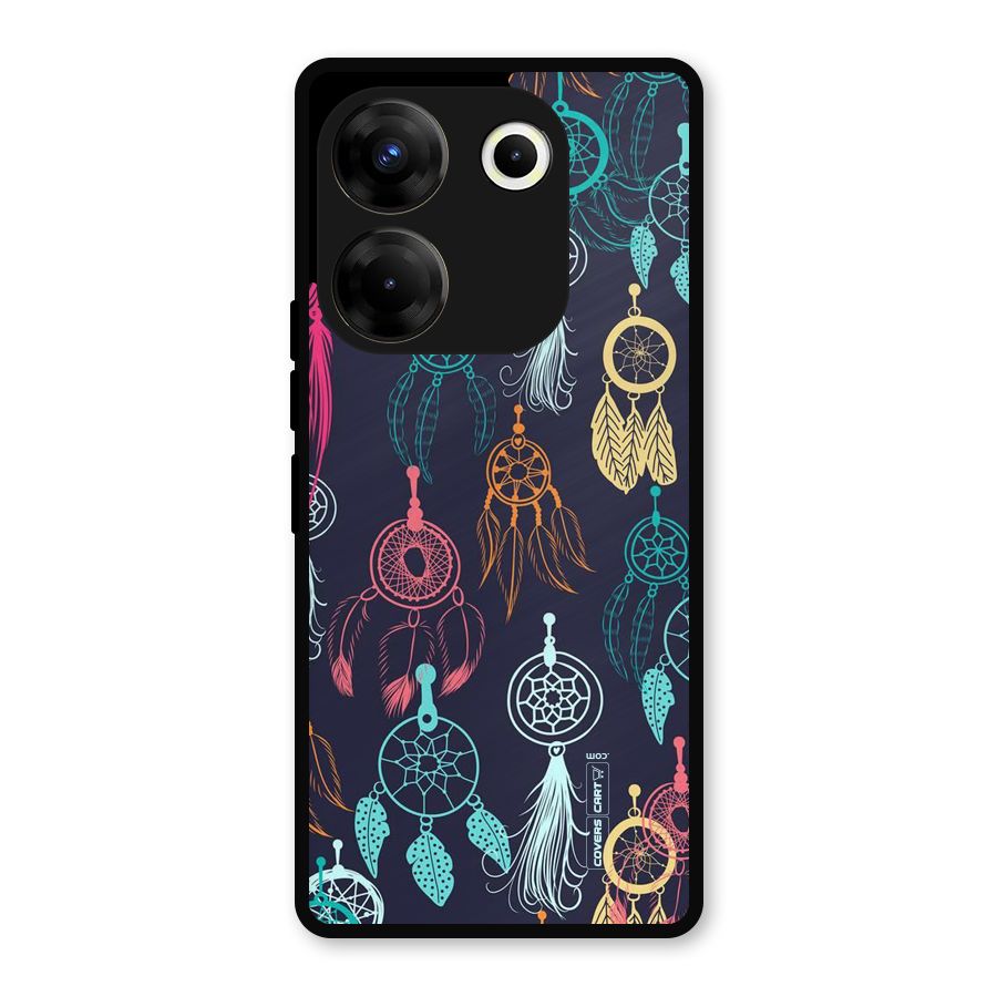 Dream Catcher Pattern Metal Back Case for Tecno Camon 20