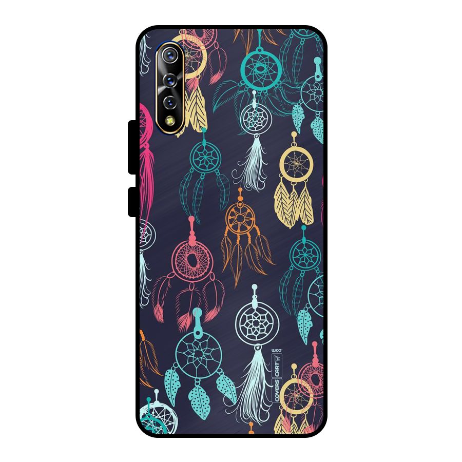Dream Catcher Pattern Metal Back Case for Vivo S1