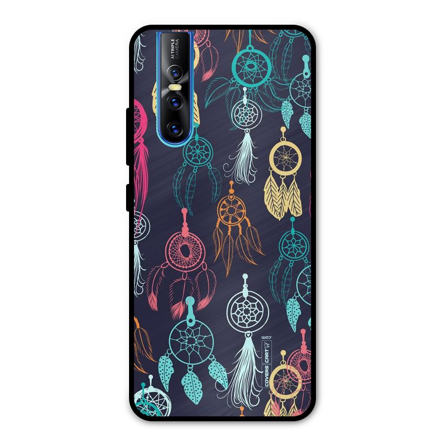 Dream Catcher Pattern Metal Back Case for Vivo V15 Pro