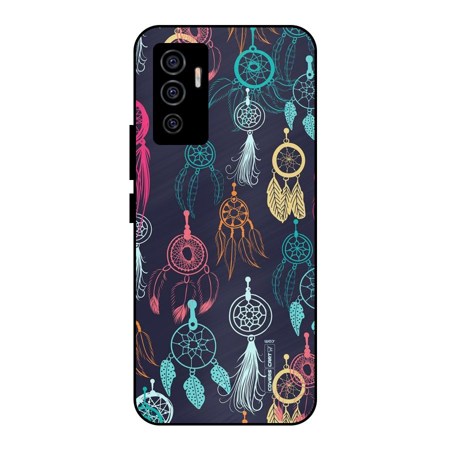 Dream Catcher Pattern Metal Back Case for Vivo V23e
