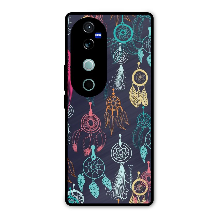 Dream Catcher Pattern Metal Back Case for Vivo V40
