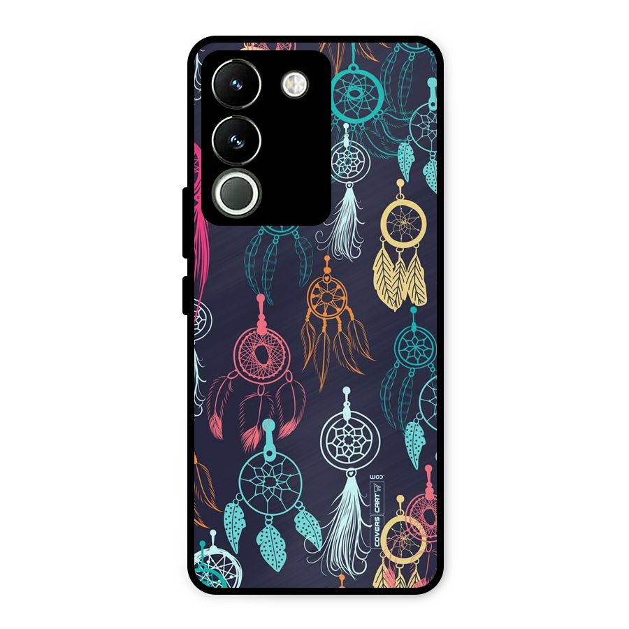 Dream Catcher Pattern Metal Back Case for Vivo Y200