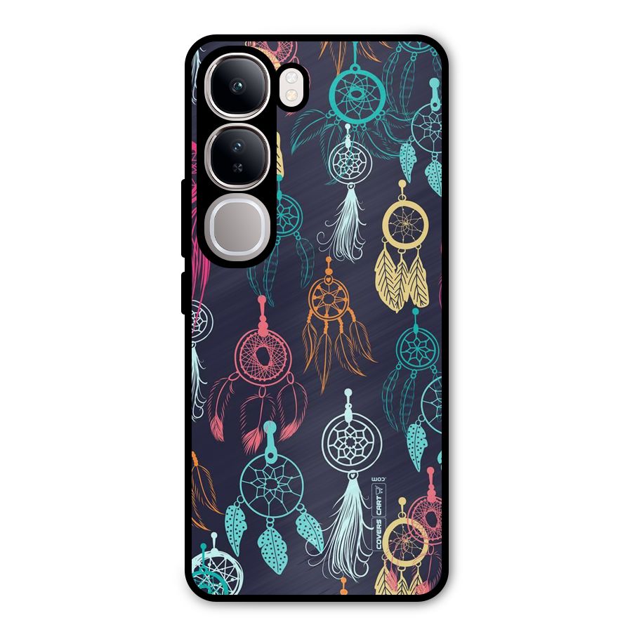 Dream Catcher Pattern Metal Back Case for Vivo Y300
