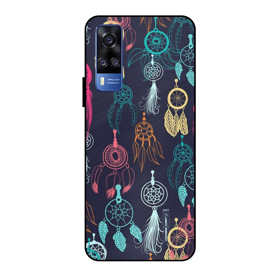 Dream Catcher Pattern Metal Back Case for Vivo Y51