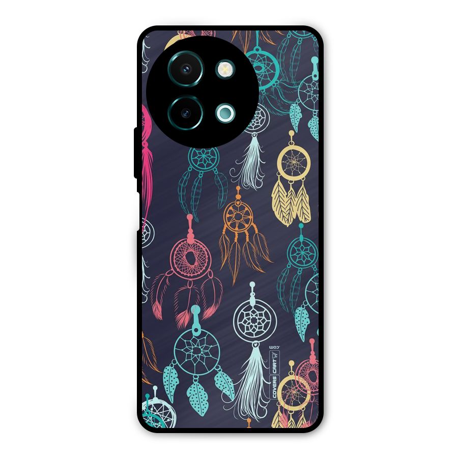 Dream Catcher Pattern Metal Back Case for Vivo Y58
