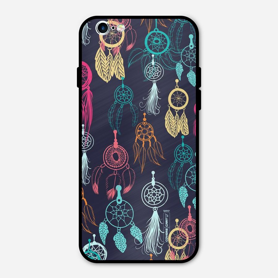 Dream Catcher Pattern Metal Back Case for iPhone 6 6s