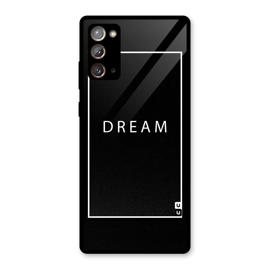 Dream Classic Glass Back Case for Galaxy Note 20