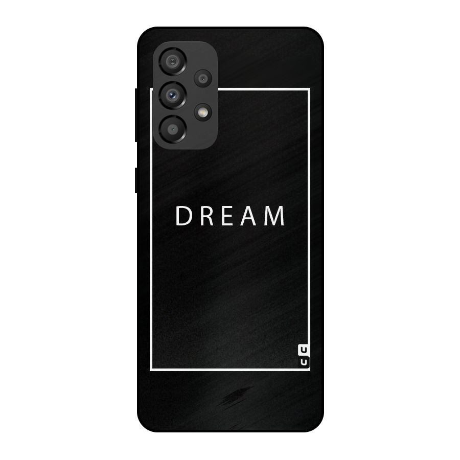 Dream Classic Metal Back Case for Galaxy A33 5G