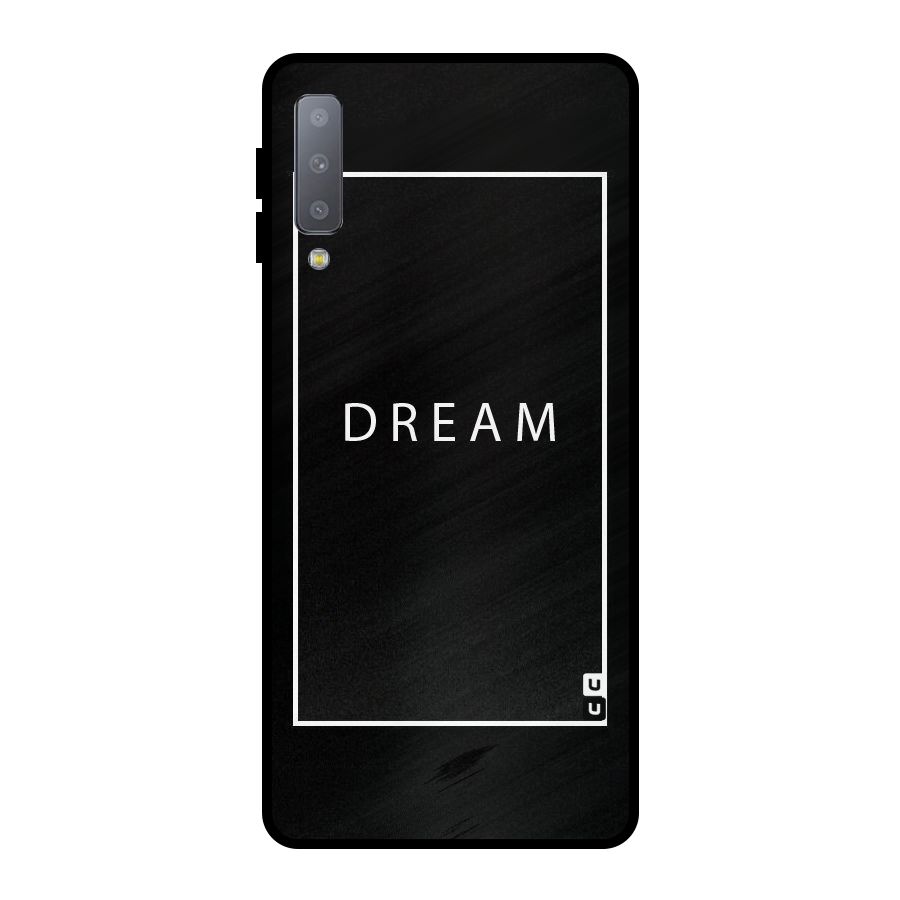 Dream Classic Metal Back Case for Galaxy A7 (2018)